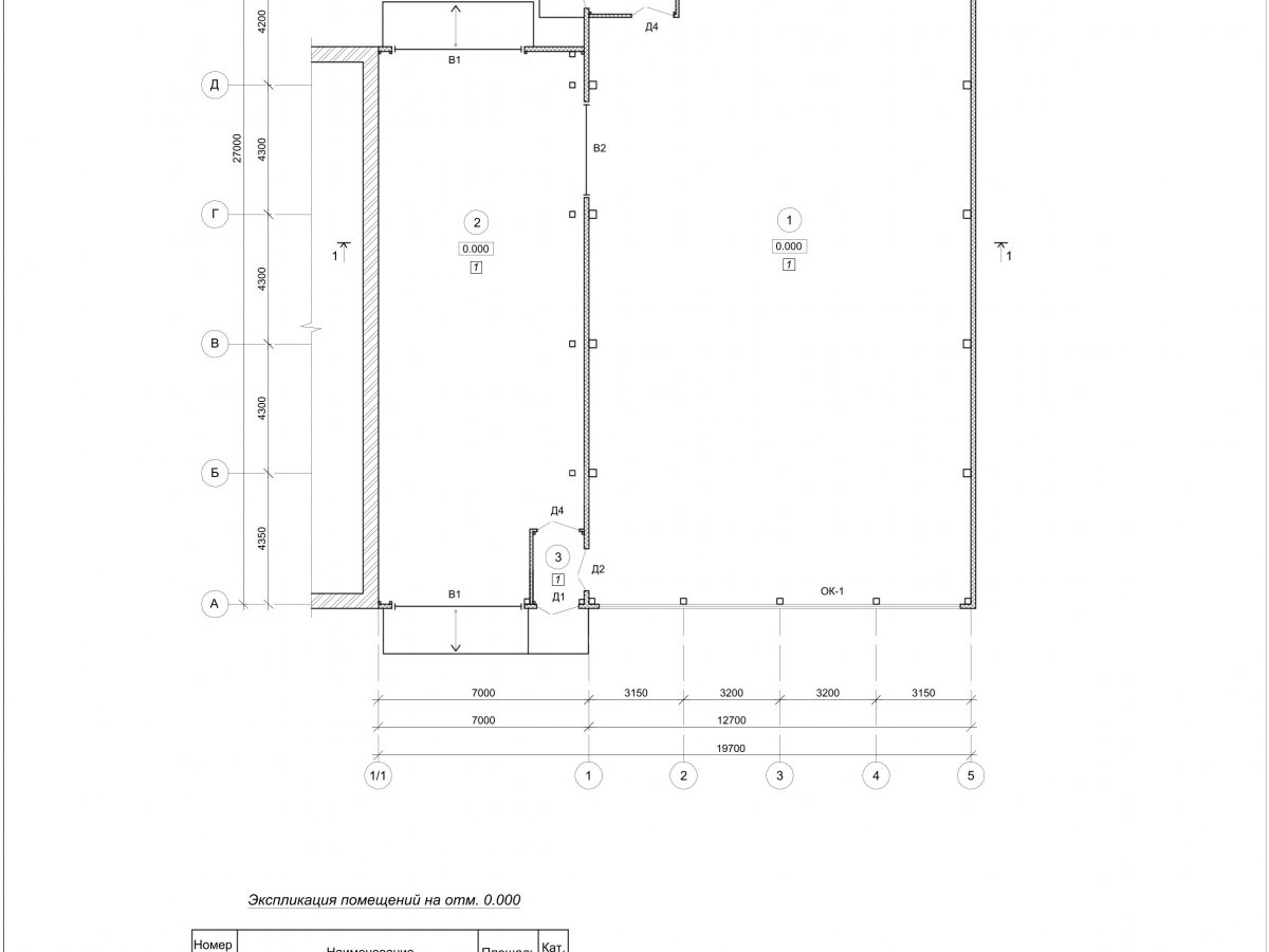 Планировка Магазины, ТЦ из сэндвич-панелей, павильоны из сэндвич панелей -  фото 1