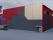 3D визуализация Склад-ангар