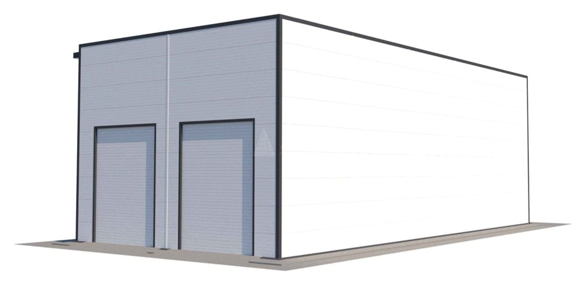 3D визуализация Грузовое СТО из сэндвич-панелей - фото 7